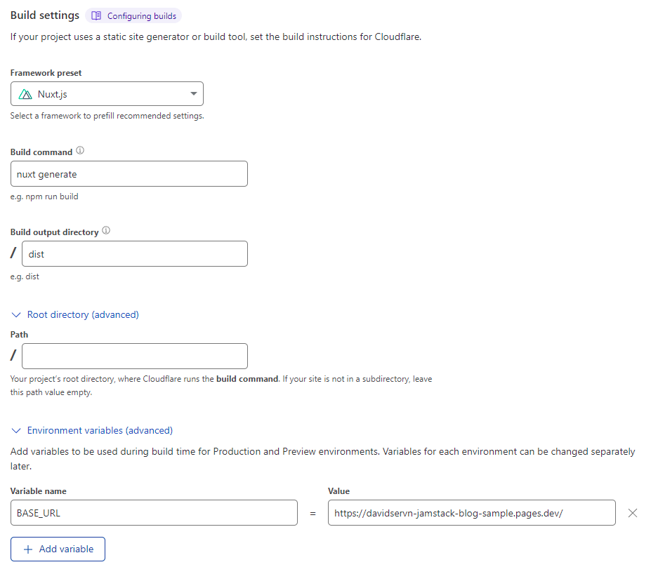 cloudflare-config